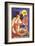 Hawaii, United Air Lines-null-Framed Premium Giclee Print