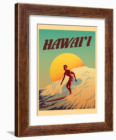 Hawaii-Diego Patino-Framed Art Print