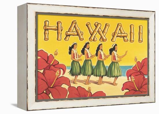 Hawaii-Kerne Erickson-Framed Stretched Canvas