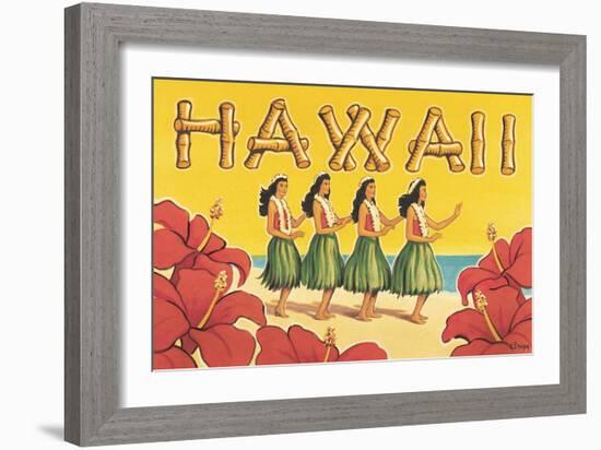 Hawaii-Kerne Erickson-Framed Art Print