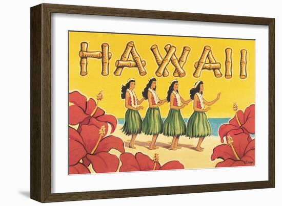 Hawaii-Kerne Erickson-Framed Art Print