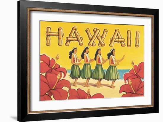 Hawaii-Kerne Erickson-Framed Art Print