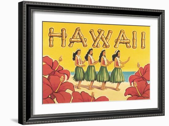 Hawaii-Kerne Erickson-Framed Art Print