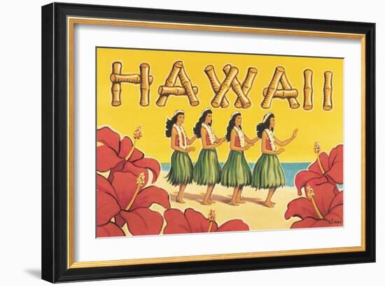 Hawaii-Kerne Erickson-Framed Art Print