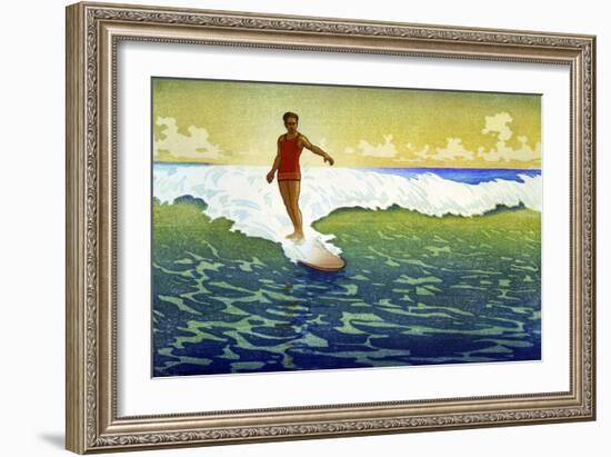 Hawaii-Charles William Bartlett-Framed Art Print