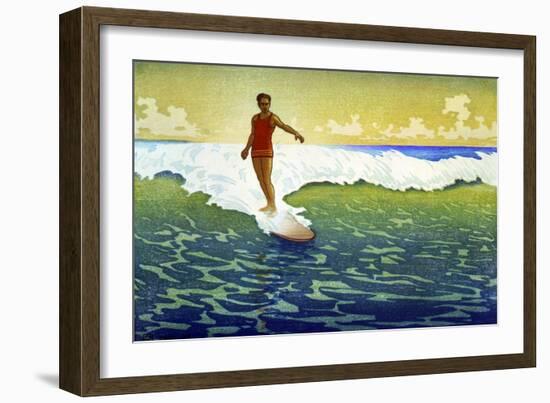 Hawaii-Charles William Bartlett-Framed Art Print