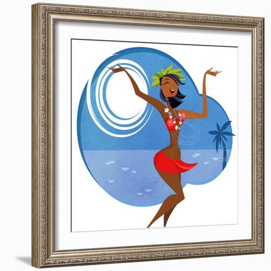 Hawaii-Marish-Framed Art Print