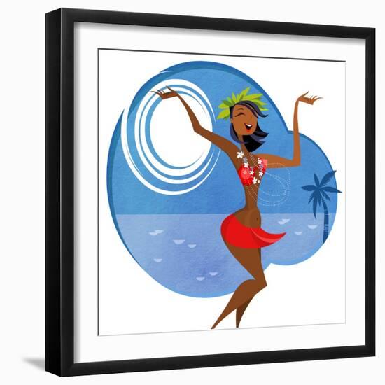 Hawaii-Marish-Framed Art Print