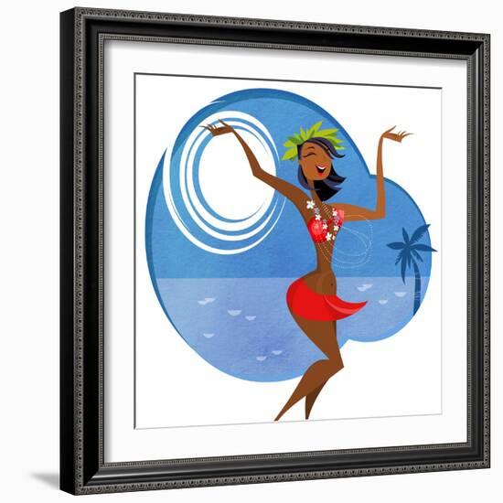 Hawaii-Marish-Framed Premium Giclee Print