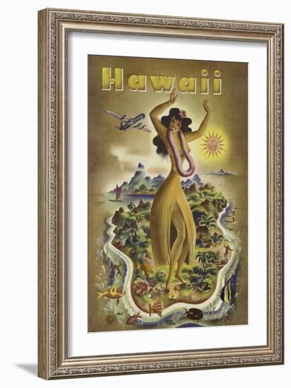 Hawaii-Joseph Feher-Framed Art Print