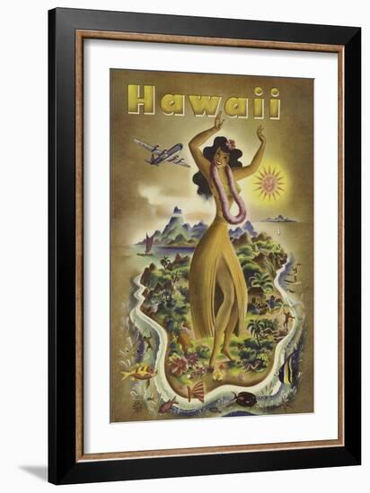 Hawaii-Joseph Feher-Framed Art Print