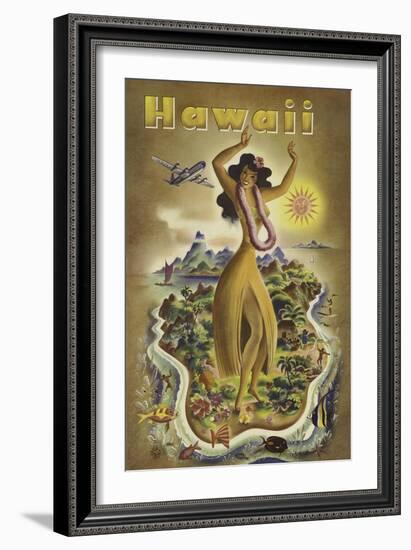 Hawaii-Joseph Feher-Framed Art Print