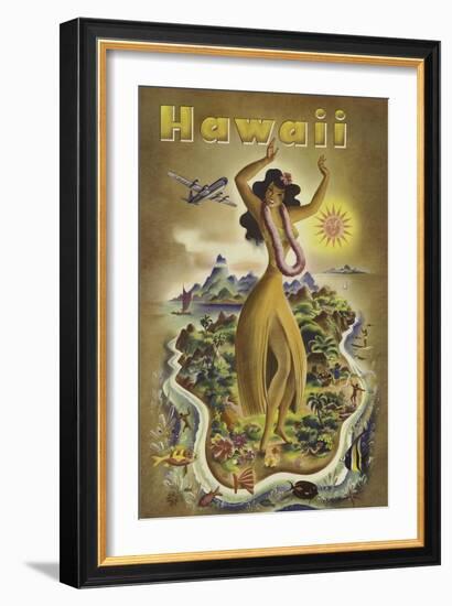 Hawaii-Joseph Feher-Framed Art Print