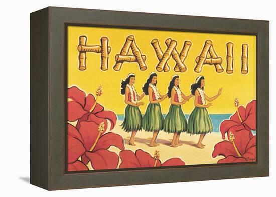 Hawaii-Kerne Erickson-Framed Stretched Canvas