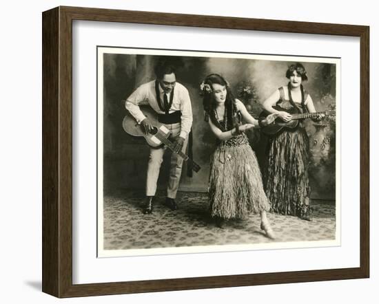 Hawaiian Band-null-Framed Art Print