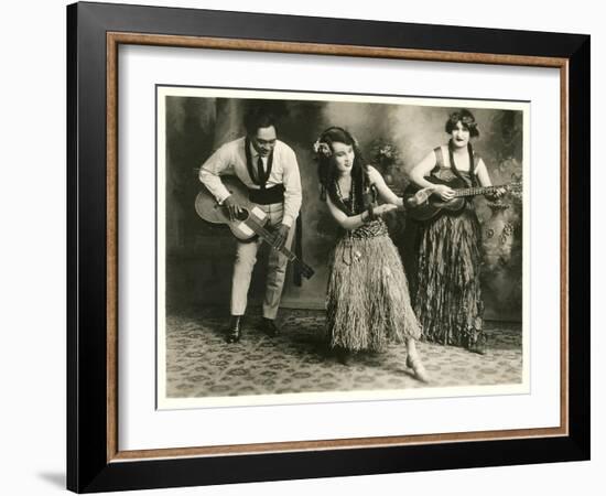 Hawaiian Band-null-Framed Art Print