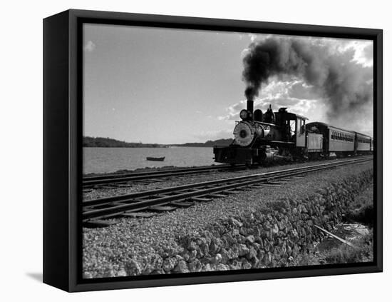 Hawaiian Essay, Train-William C^ Shrout-Framed Premier Image Canvas