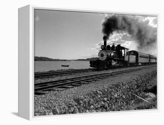 Hawaiian Essay, Train-William C^ Shrout-Framed Premier Image Canvas