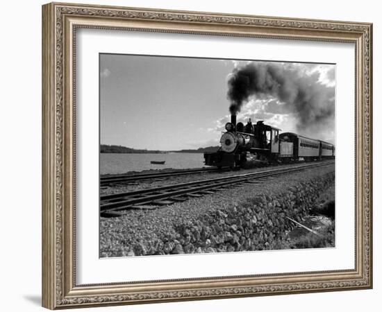 Hawaiian Essay, Train-William C^ Shrout-Framed Photographic Print