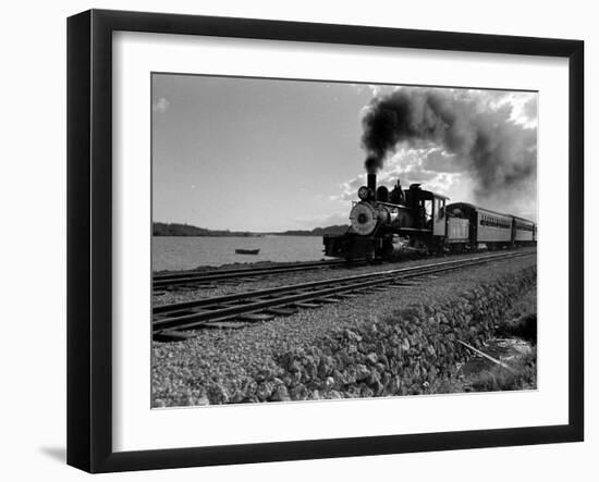 Hawaiian Essay, Train-William C^ Shrout-Framed Photographic Print