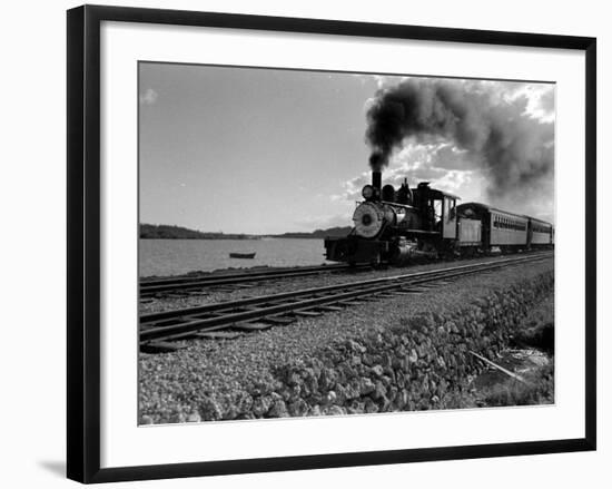 Hawaiian Essay, Train-William C^ Shrout-Framed Photographic Print