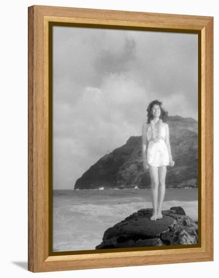 Hawaiian Essay-William C^ Shrout-Framed Premier Image Canvas