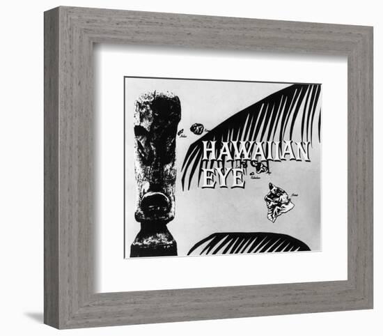 Hawaiian Eye-null-Framed Photo