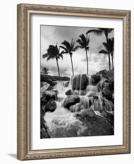 Hawaiian Falls, Big Island-Monte Nagler-Framed Photographic Print