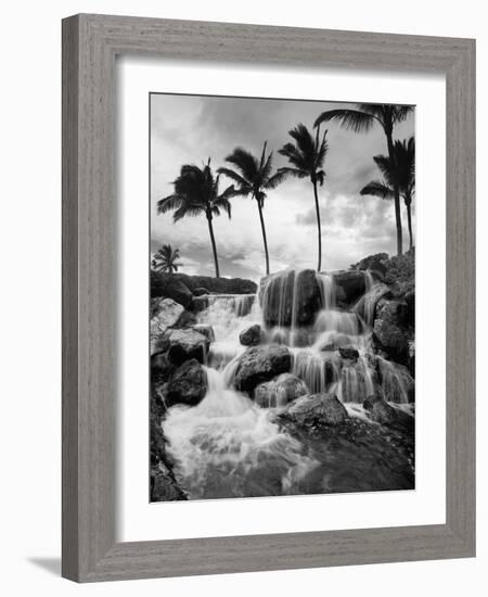 Hawaiian Falls, Big Island-Monte Nagler-Framed Photographic Print
