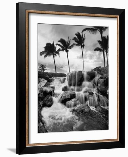 Hawaiian Falls, Big Island-Monte Nagler-Framed Photographic Print