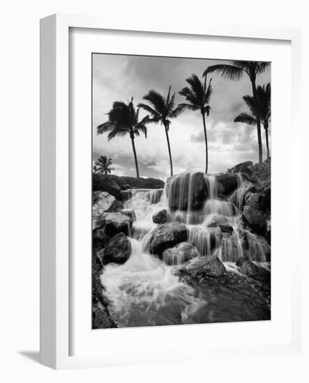 Hawaiian Falls, Big Island-Monte Nagler-Framed Photographic Print