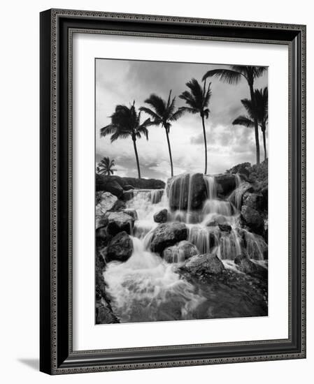 Hawaiian Falls, Big Island-Monte Nagler-Framed Photographic Print