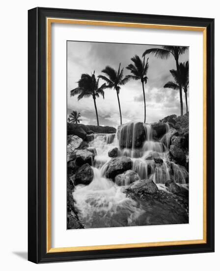 Hawaiian Falls, Big Island-Monte Nagler-Framed Photographic Print