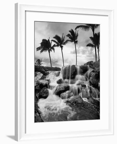 Hawaiian Falls, Big Island-Monte Nagler-Framed Photographic Print