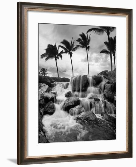 Hawaiian Falls, Big Island-Monte Nagler-Framed Photographic Print