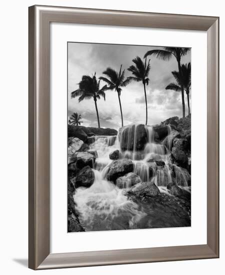 Hawaiian Falls, Big Island-Monte Nagler-Framed Photographic Print