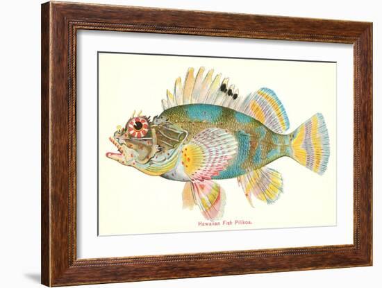 Hawaiian Fish, Pilikoa-null-Framed Art Print