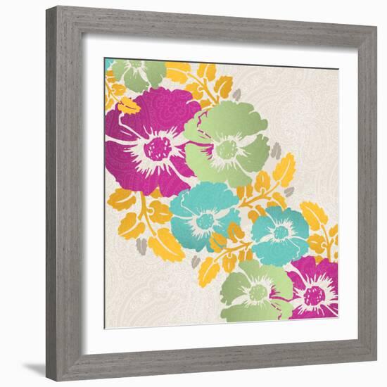 Hawaiian Floral-Bee Sturgis-Framed Art Print