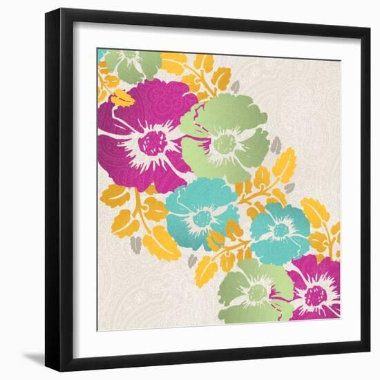 Hawaiian Floral-Bee Sturgis-Framed Art Print