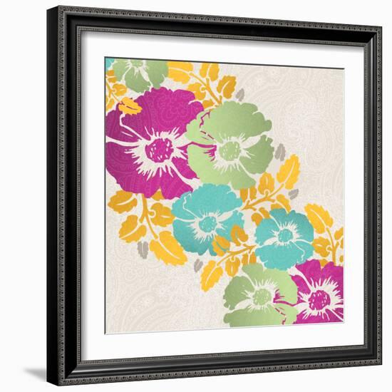 Hawaiian Floral-Bee Sturgis-Framed Art Print