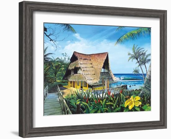 Hawaiian Hideaway-Scott Westmoreland-Framed Art Print