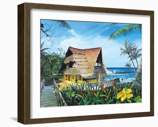 Hawaiian Hideaway-Scott Westmoreland-Framed Art Print