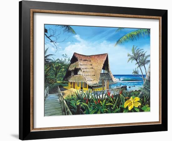 Hawaiian Hideaway-Scott Westmoreland-Framed Art Print