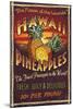 Hawaiian Pineapple-Lantern Press-Mounted Art Print