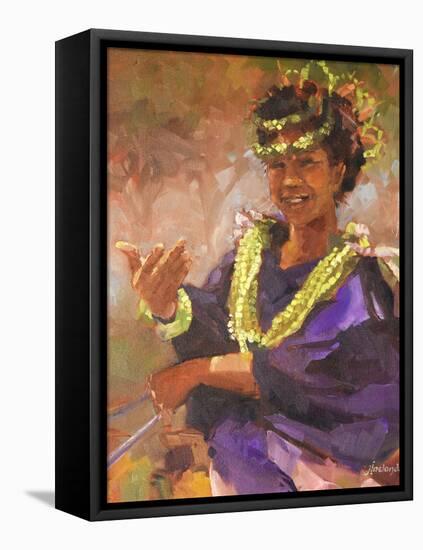 Hawaiian Princess II-Jeri Ireland-Framed Stretched Canvas