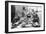 Hawaiians at a Banquet, Hawaii, 1922-RM Clutterbuck-Framed Giclee Print