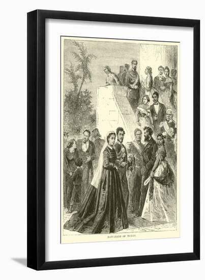 Hawaiians of To-Day-null-Framed Giclee Print
