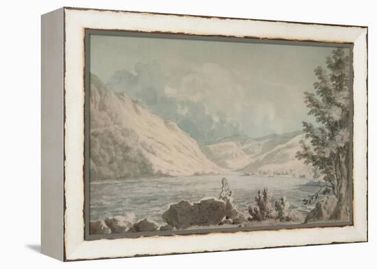 'Hawes Water, Westmorland', c1790, (1935)-Edward Dayes-Framed Premier Image Canvas