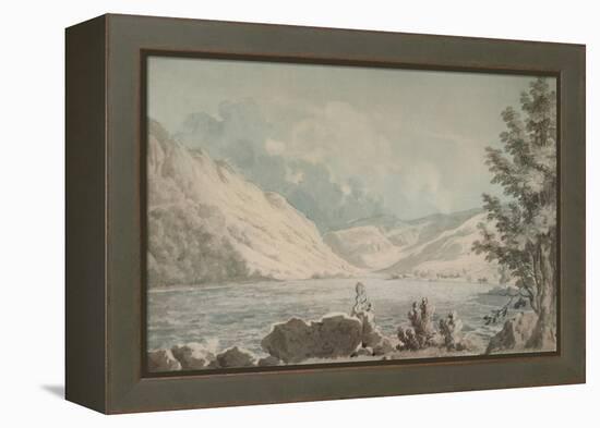 'Hawes Water, Westmorland', c1790, (1935)-Edward Dayes-Framed Premier Image Canvas