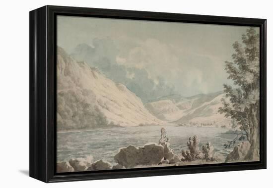 'Hawes Water, Westmorland', c1790, (1935)-Edward Dayes-Framed Premier Image Canvas